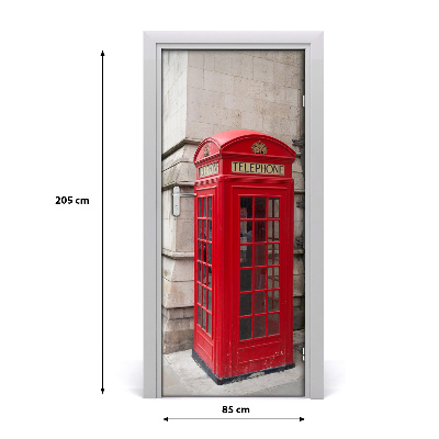 Adesivo em porta Londres