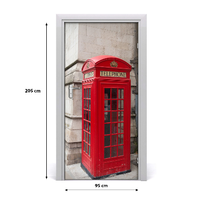 Adesivo em porta Londres