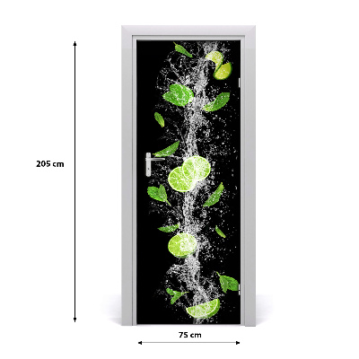 Adesivo em porta Limas