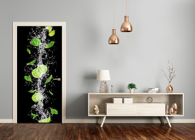 Adesivo em porta Limas