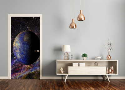 Papel de parede em porta Mercúrio