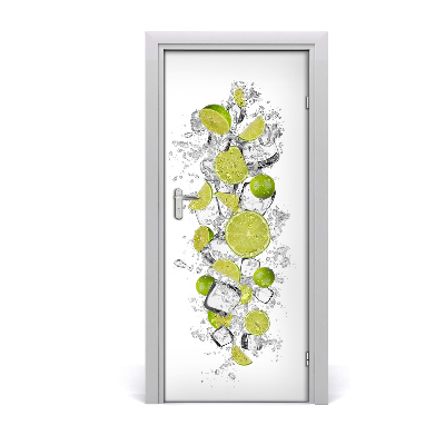 Papel de parede em porta Limas