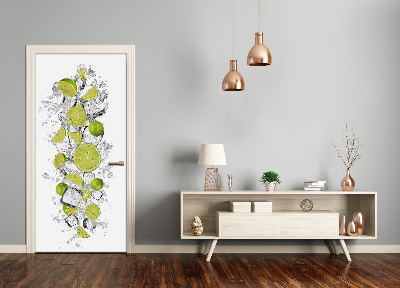 Papel de parede em porta Limas