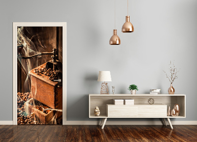 Autocolante para porta Grãos de café