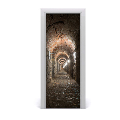 Papel de parede em porta Caves