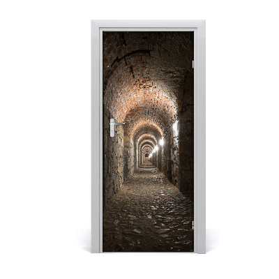 Papel de parede em porta Caves