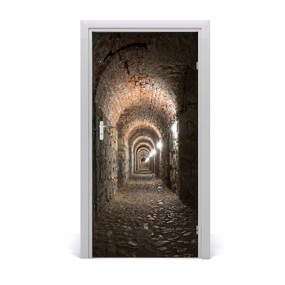 Papel de parede em porta Caves