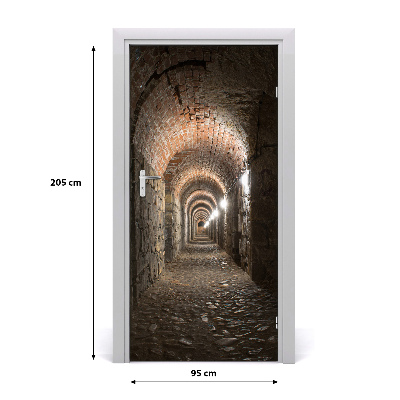 Papel de parede em porta Caves