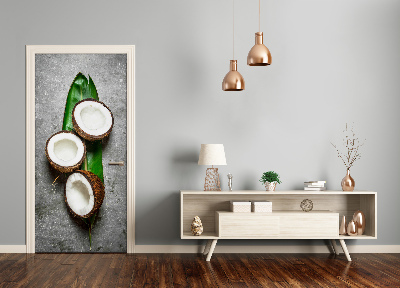 Autocolante para porta Coco em uma folha