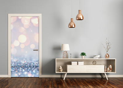 Adesivo em porta Fundo brilhante