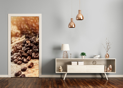 Autocolante para porta Grãos de café