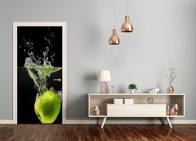 Adesivo em porta Maçãs verdes