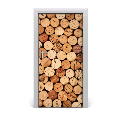 Autocolante para porta Rolhas de vinho