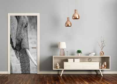 Adesivo em porta Elefante