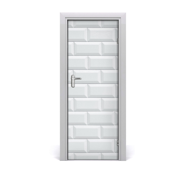 Autocolante para porta Parede de cerâmica