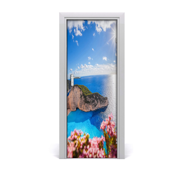 Adesivo em porta Zaquintos, Grécia