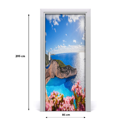 Adesivo em porta Zaquintos, Grécia