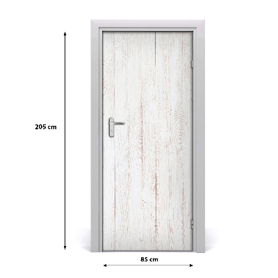 Adesivo em porta Fundo de madeira