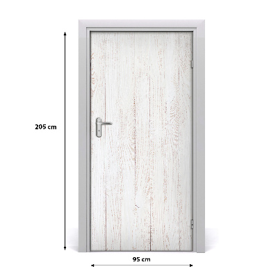 Adesivo em porta Fundo de madeira