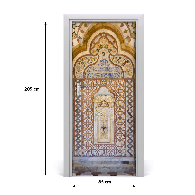Autocolante para porta Palácio Libanês