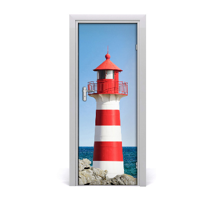 Adesivo em porta Farol