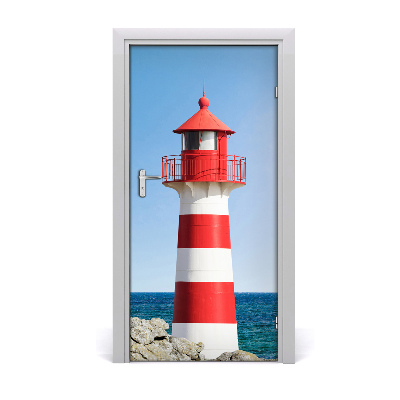 Adesivo em porta Farol