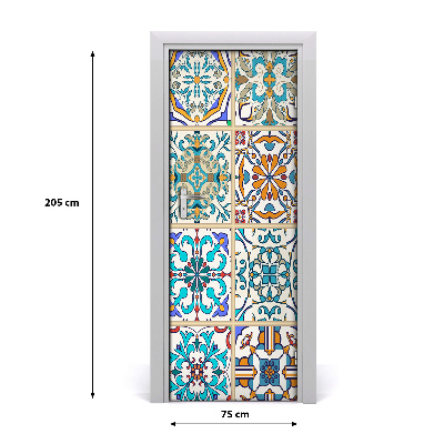 Autocolante para porta Azulejos cerâmicos