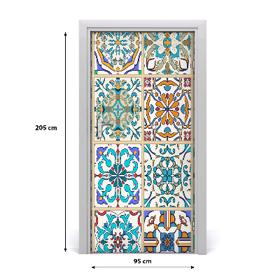 Autocolante para porta Azulejos cerâmicos