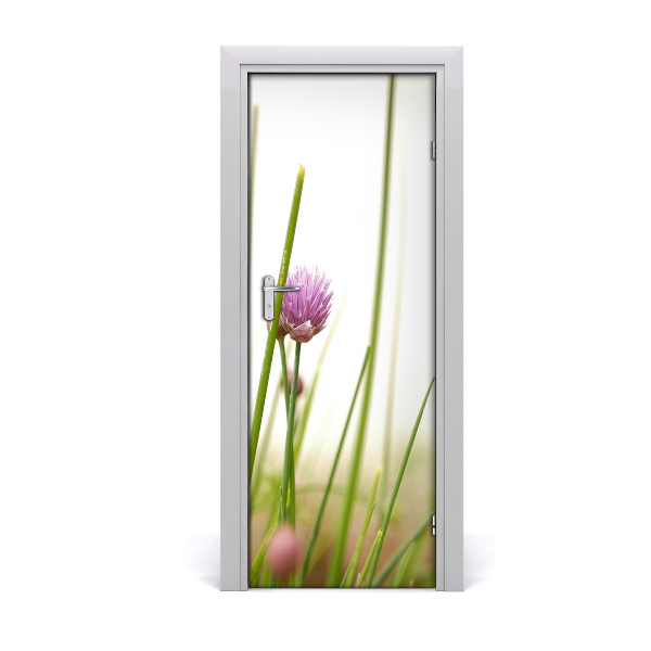 Papel de parede em porta Cebolinha