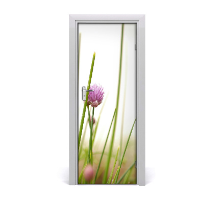 Papel de parede em porta Cebolinha