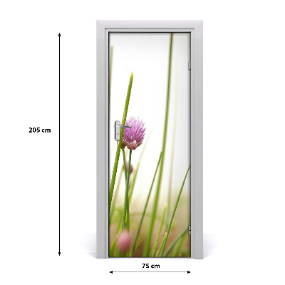 Papel de parede em porta Cebolinha