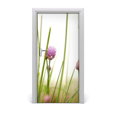 Papel de parede em porta Cebolinha