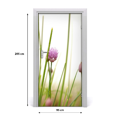 Papel de parede em porta Cebolinha