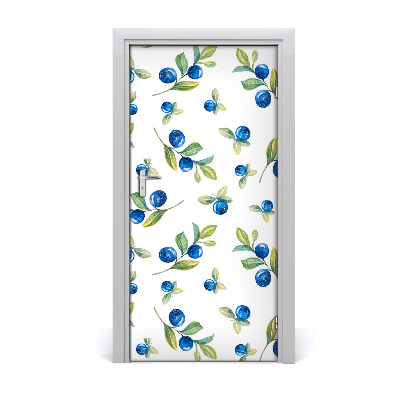 Adesivo em porta Frutas vermelhas