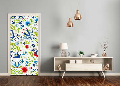 Adesivo em porta Padrão étnico