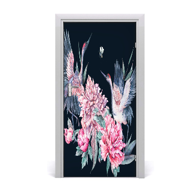 Adesivo em porta Guindastes