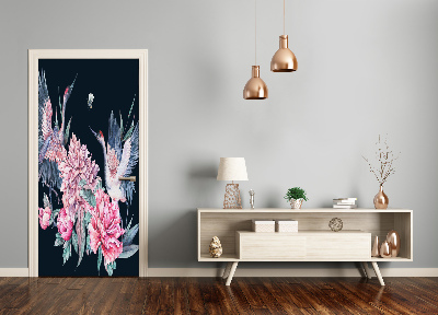 Adesivo em porta Guindastes