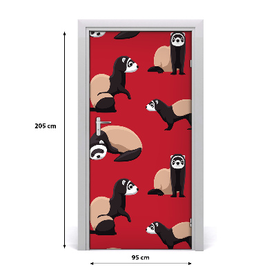 Autocolante para porta Furões