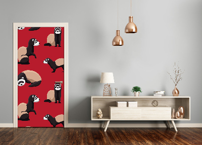 Autocolante para porta Furões