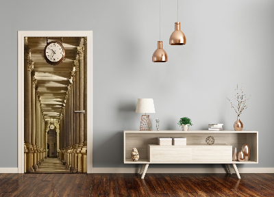 Adesivo em porta Colunata do Mercado