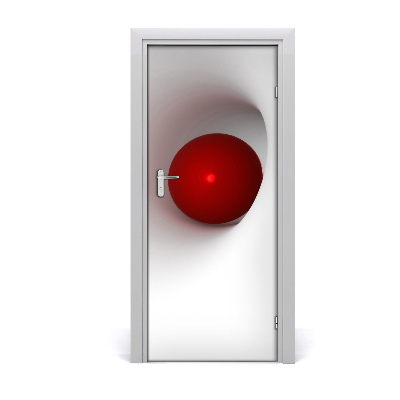 Adesivo em porta Esfera abstrata