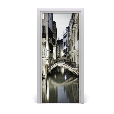 Papel de parede em porta Veneza Itália