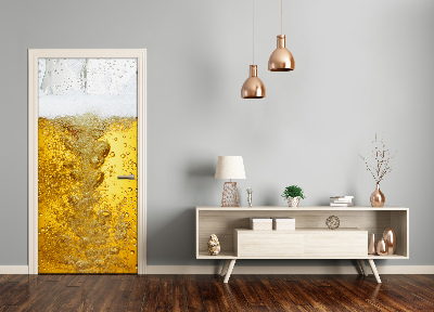 Papel de parede em porta Cerveja