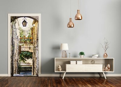 Adesivo em porta Cidade Velha