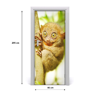 Autocolante para porta Tarsier fantasma