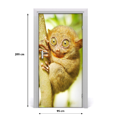 Autocolante para porta Tarsier fantasma