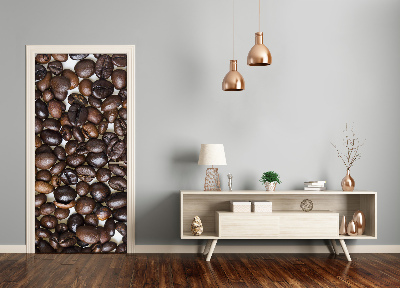 Autocolante para porta Grãos de café