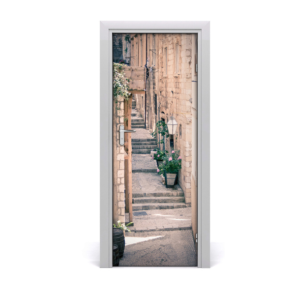 Adesivo em porta Dubrovnik Croácia