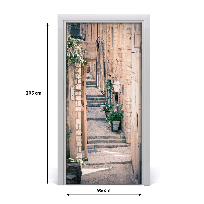 Adesivo em porta Dubrovnik Croácia