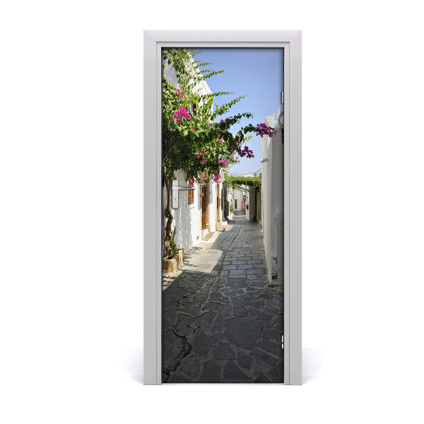 Autocolante para porta Um caminho encantador